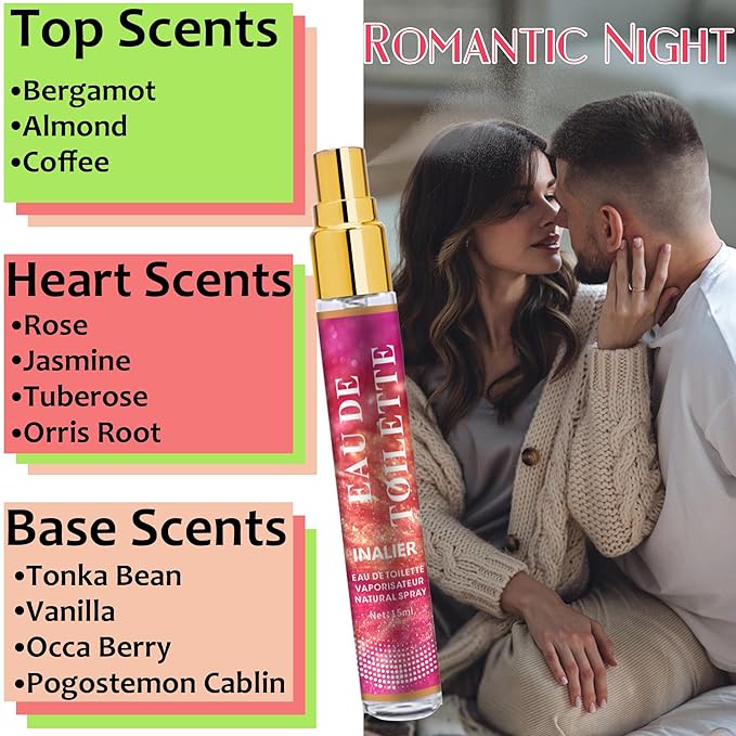 3 Pack Perfumes for Women,Eau De Toilette,Women's Eau De Parfum Long Lasting,Bridesmaid Gifts,Bridal Shower Gifts,Body Spray,Natural Floral & Fruity Fragrance Bergamot,Jasmine Vanilla Perfume Spray