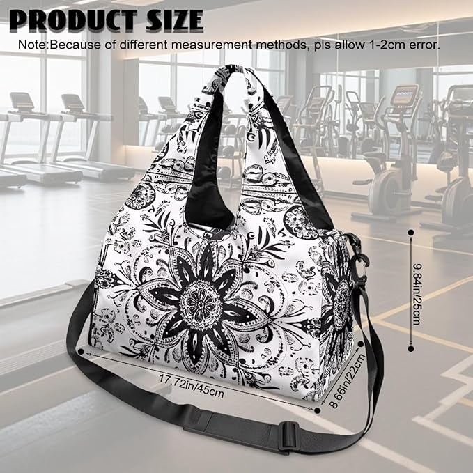 Yoga Mat Bag for Women Men Large Carryall Tote with Adjustable Shoulder Strap for Gym Yoga Travel Pilates Office