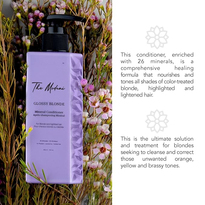 Glossy Blonde Shampoo & Conditioner (8.5oz/250ml)
