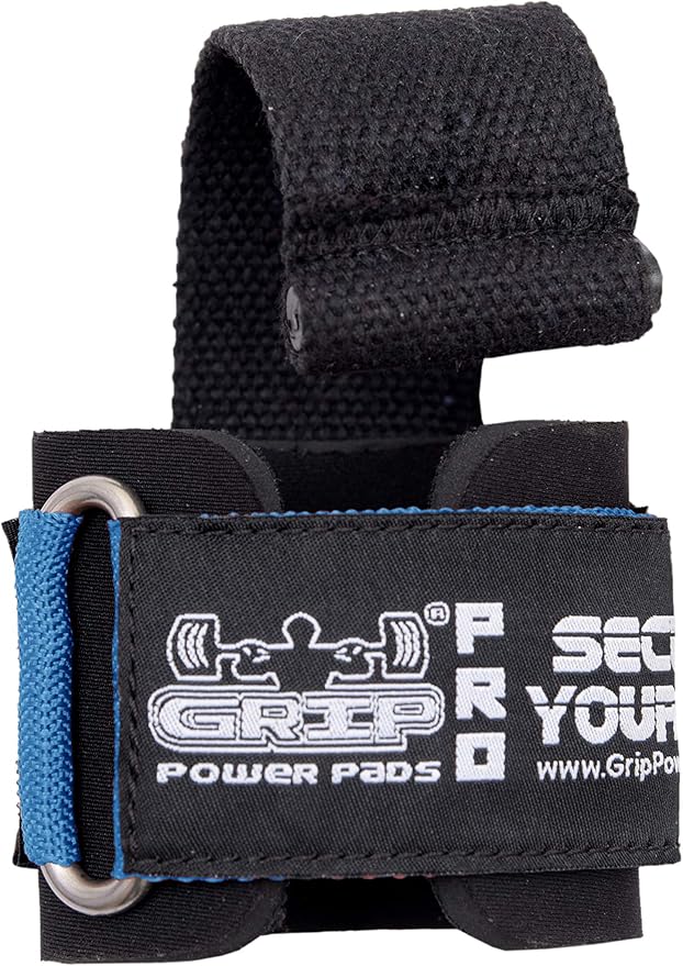 Lifting Dowel Straps Neoprene Padded Wrist Wraps Power Weight Lifting Training Gym Grips Straps Wrist Support Bandage Set of 2 Alternative to Hooks