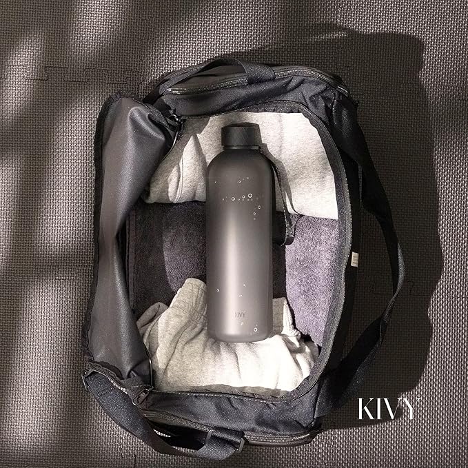 KIVY Tritan Water Bottle 2nd Generation (White Gold, 50oz)