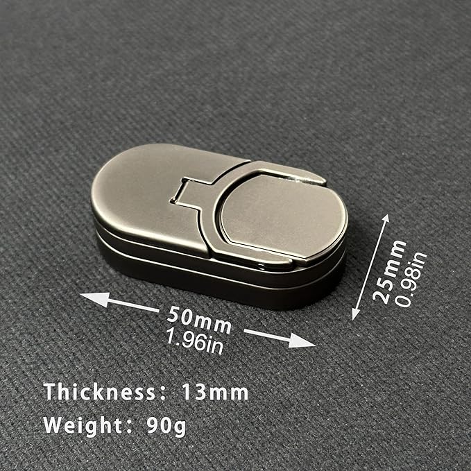 EDC Fidget Sliders Fidget Toys Stress Relief for Adults Magnetic Metal Target Push Slider Finger Push Spin Coins Decompression Toys EDC Haptic Slider
