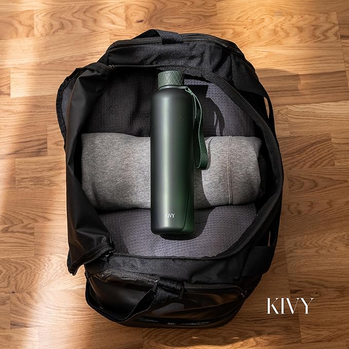 KIVY Tritan Water Bottle 2nd Generation (Dark Green, 32oz)