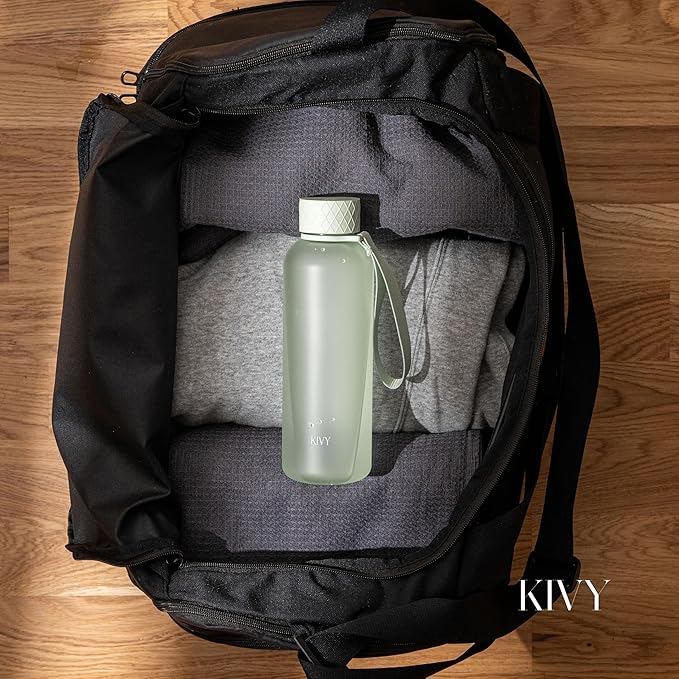 KIVY Tritan Water Bottle 2nd Generation (Light Green, 22oz)