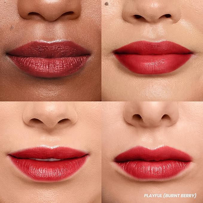 Wonderskin Wonder Blading All Day Lip Stain Peel Off Masque - Long Lasting, Waterproof and Transfer Proof Red Lip Tint, Matte Finish Peel Off Makeup (Playful Stain & Go Masque)
