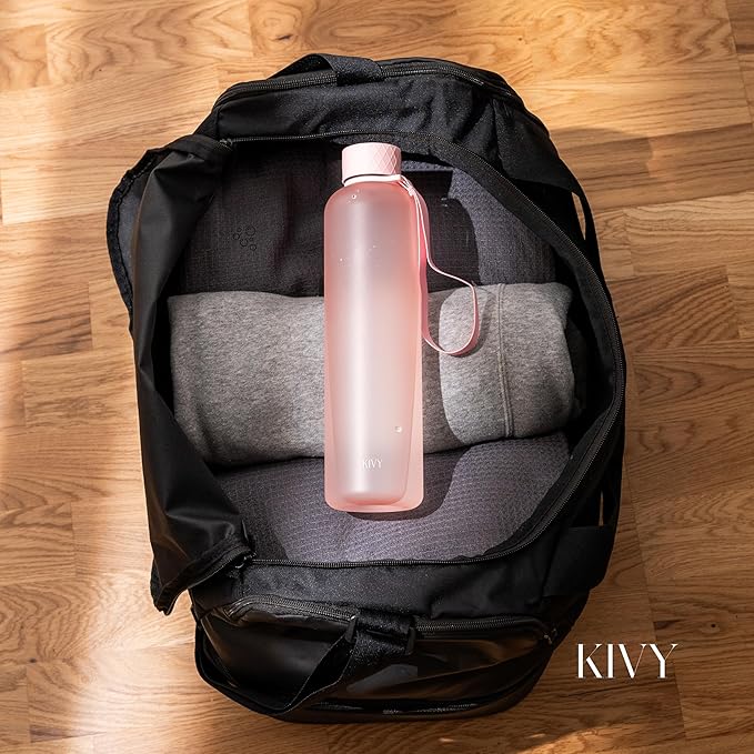 KIVY Tritan Water Bottle 2nd Generation (Rose, 32oz)