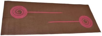 Bean Products Yoga Mat for Exercise - Non Slip Thick Comfortable Workout Floor Mat for Adults and Kids - Eco Friendly Foldable Yoga Mat for Yoga, Pilates, Gym and Stretching