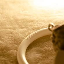 TOPFUND Crystal Singing Bowl Silicone O-Ring (Medium) - Secure Resonance & Non-Slip Protection