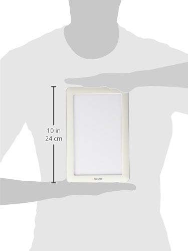 Beurer TL30 Portable Daylight Lamp- UV-Free 10,000 Lux LED Bright White Light Therapy for Home, Travel, & Office Lighting