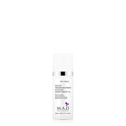 M.A.D Skincare Anti-Aging Youth Transformation Glycolic Moisturizer 7%