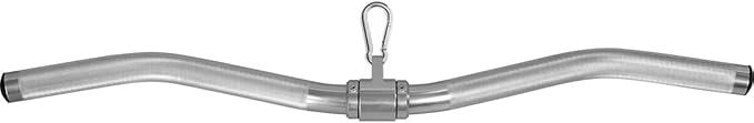 Cable Machine Attachment, lat pull down bar, Lightweigh Aluminum Tricep Straight Bar, V Bar, LAT Pulldown Attachments, gym attachments for cable machine, Accessories Load 1000lbs
