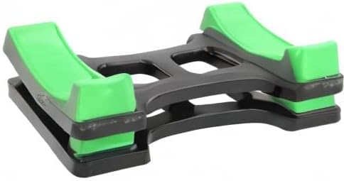 Dumbbell Bracket Mat, 1 Pair ABS Dumbbell Bracket Mat Universal Dumbbell Storage Frame Stand Floor Protection Holder Home Gym Equipment 7.6x3.9 in