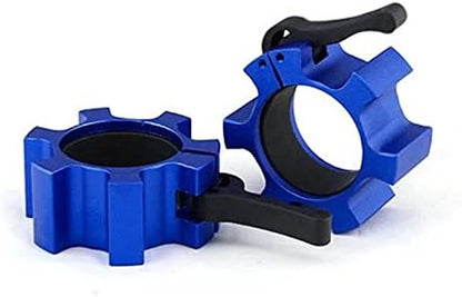 Metal Olympic Barbell Clamps 2inch Heavy Duty Exercise Collars,Weight Clips for 2" Barbell,Quick Release Weight Clamps for Weightlifting, Olympic Lifts Strength Fitness Training 1 Pair