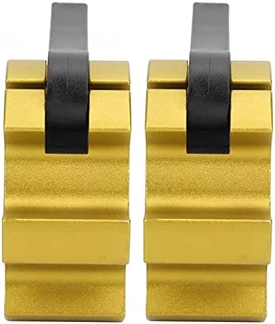 Metal Olympic Barbell Clamps 2inch Heavy Duty Exercise Collars,Weight Clips for 2" Barbell,Quick Release Weight Clamps for Weightlifting, Olympic Lifts Strength Fitness Training 1 Pair