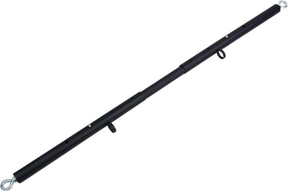 Spreader Bar Heavy Duty Stainless Steel Expandable Black Stainless Steel Bar, Yoga Training Fitness Gear, Workout Bar,Home Sports Gym Kit