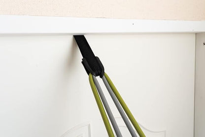 VRTX Resistance Band Set (11pcs), Resistance Bands with Handles, Exercise Bands with Door Anchor, Carry Bag, Legs Ankle Straps for Resistance Training, Physical Therapy, Fitness, Home Workouts