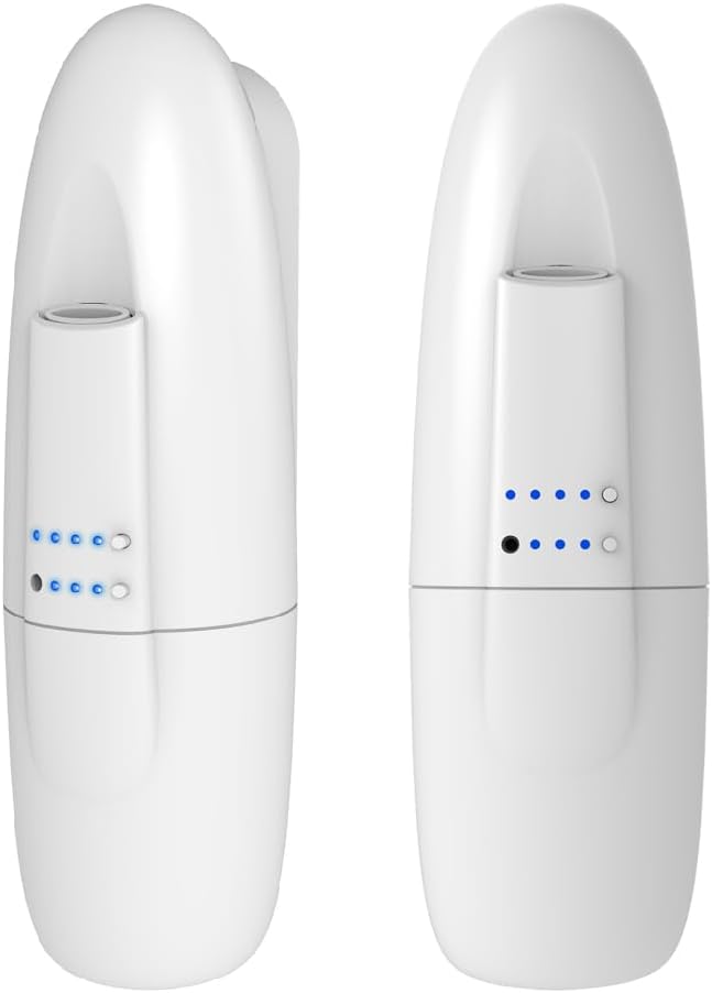 Plug in Waterless Aroma Diffuser for Essential Oils 500 Sq. Ft, Portable Fragrance Diffuser with Cold-Air Diffusion Tech for Large Room, Office, Spa, White (2 Pack)