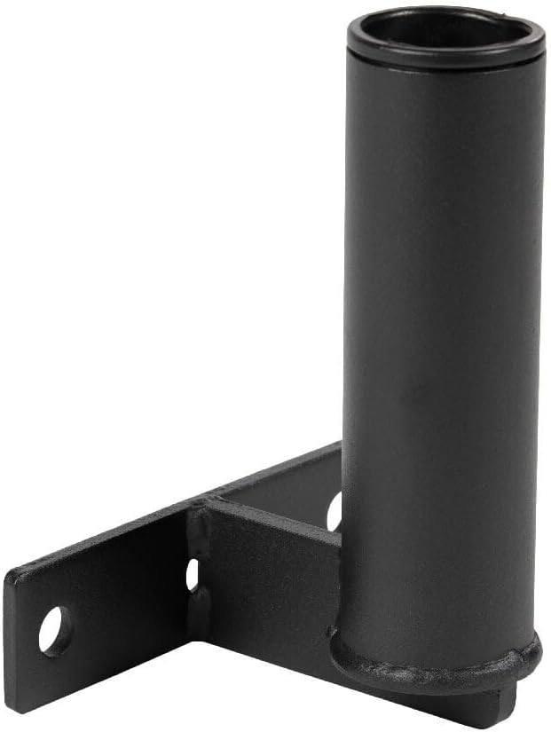 Titan Fitness T-3 or X-3 Series Horizontal Mount Olympic Barbell Holder, Single Bar Hold Bolt-On Rack Mount