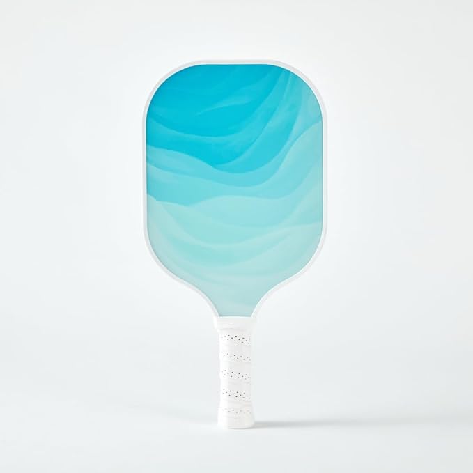 CIRCE Cielo Pickleball Paddle Set of 2 | Includes Blush & Azure Paddles | G2 Reinforced Fiberglass Surface with 13mm Honeycomb Core | 8oz, Beginner Paddles for Consistency & Control | USAP Approved