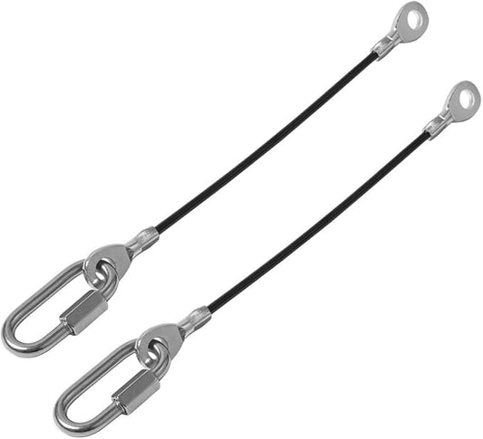 Fitness Gym Replacement Cable Fitness Pulley Cable,Heavy Duty 5mm Steel Wire Rope for Home Gym Cable Pulley Machine Accessories