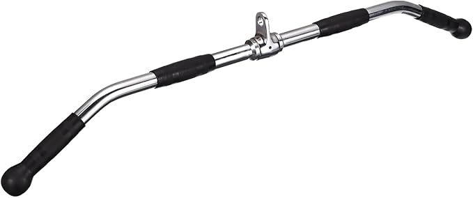 uxcell Pull Down Bar 35 inch, Wide Grip Pull Down Machine Attachments with Handles for Home Gym Accessories