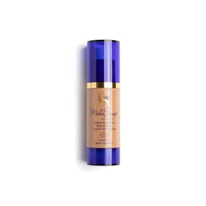 SeneGence MakeSense Original Foundation, Pecan, 1 Fl Oz, Long-Lasting Oil-Free Formula with Skin-Nourishing Ingredients, Water-Resistant