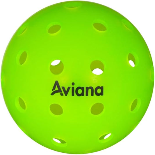 Pickleball Balls 40 Holes Premium Outdoor Pickleball Balls | 3, 6,12 Packs USAPA Approved Tournament and Competition Ball | Consistent Bounce, Suitable for All Competition Neon