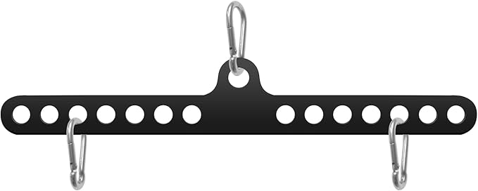 Double to Single Adaptor Plate LAT T Bar Row Pull Up Down Accessories Tricep Rope Cable Crossover Machine Attachments Workout Weight Spreader Bar Pulley System Landmine D Handles for Home Gym