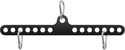 Double to Single Adaptor Plate LAT T Bar Row Pull Up Down Accessories Tricep Rope Cable Crossover Machine Attachments Workout Weight Spreader Bar Pulley System Landmine D Handles for Home Gym