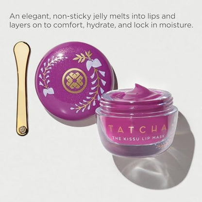 Tatcha Dewy Skin & Lips Hydrating Ritual Set, Travel Rice Wash, Full Size Dewy Skin Cream, Wisteria Lip Mask ($119 Value)