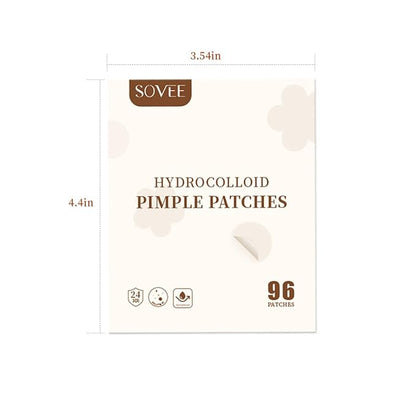 Pimple Patches for Face – 96 Count Hydrocolloid Acne Patch with Salicylic Acid, Tea Tree & Centella – Zit Patches for Blemishes, Breakouts & Spot Treatment