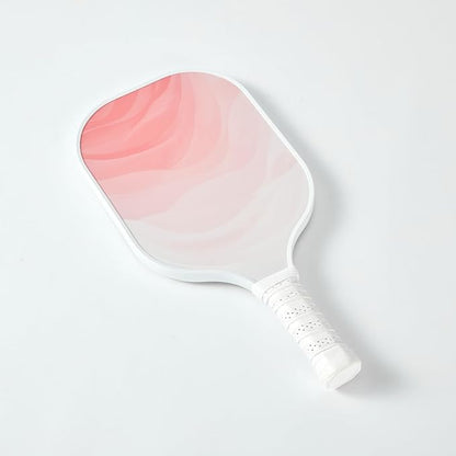 CIRCE Cielo Pickleball Paddle - Blush | G2 Reinforced Fiberglass Surface with 13mm Reactive Honeycomb Core | 8oz, Beginner Paddle for Consistency & Control | Ergonomic Handle | USAP Approved