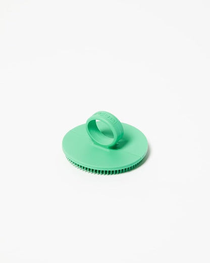 Boie USA Face Scrubber - Handheld Facial Tool, Deep Cleansing Exfoliating Facial Brush. Fights Acne with Gentle, Silicone-Like Bristles, Long Lasting, & Hypoallergenic (Mint)