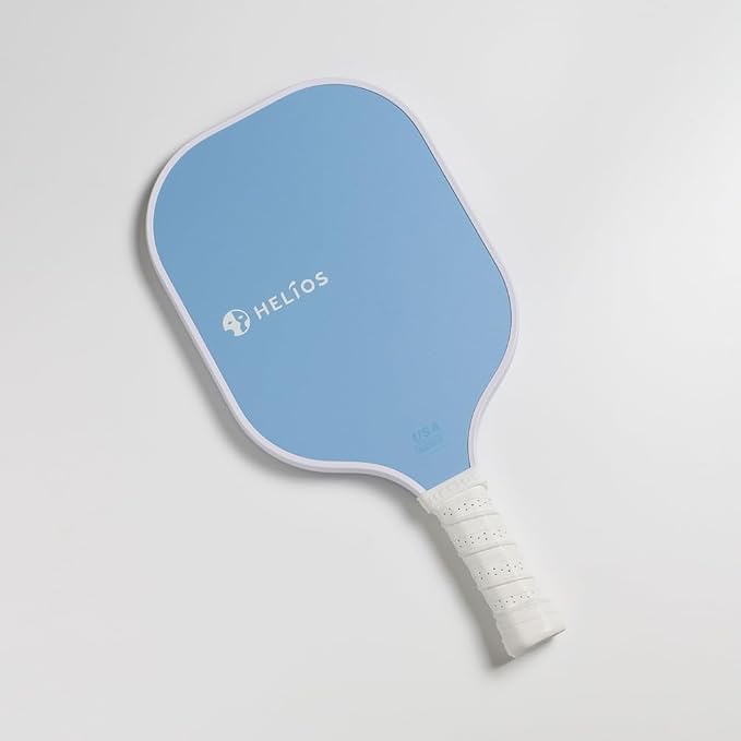 HELIOS Khione Pickleball Paddle - Noon | 8oz G2S Fiberglass Surface with 13mm Reactive Honeycomb Core | Lightweight Design for Beginners | AreaMax for Expanded Sweet Spot | USAP Approved