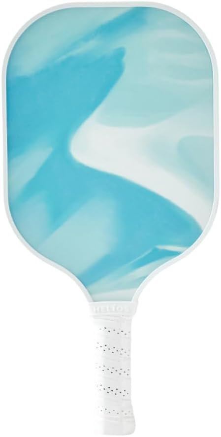 HELIOS Khione Pickleball Paddle - Morn | 8oz G2S Fiberglass Surface with 13mm Reactive Honeycomb Core | Lightweight Design for Beginners | AreaMax for Expanded Sweet Spot | USAP Approved