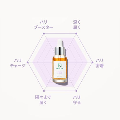 AMPLE:N Peptide Shot 2X Ampoule – Intensive Age Defying Concentrate Face Serum with Peptide Threads – Erasing Wrinkles and Improve Firmness – Lifting Sagging Skin – Plump, Repairs Skin, 1.01 fl.oz.