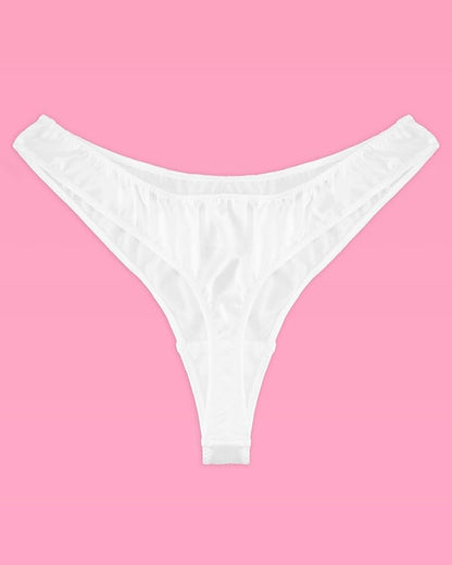xo, Fetti Bachelorette Party Ivory Rhinestone Bride Thong, S/M/L | Bride to Be Party Decorations, Bridesmaid Gift, Favor