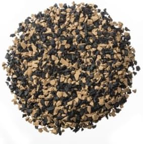 Fast Patch Poured-in-Place Surfacing Repair Kit Fix Rubber Playground (Brown/Black, Small)