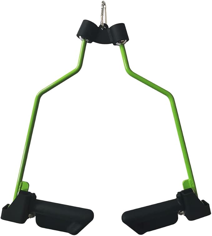 KORIKAHM Adjustable Lat Pull down Bar, Cable Machine Attachments for Gym, Home Gym Fitness T-bar Row Pulldown Attachments, Lat Pull Down Machine Wide Grip Neutral Grip Handle