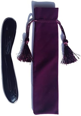 Chakra Crystal Gemstone Wand 8 inch (21 cm) Long, with Curved Shaft, Excellent for Healing, Massage, Meditation, Reiki or Manifestation