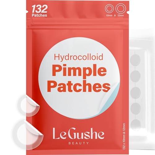 grace & stella Pimple Patches for Face (66 Dots) - Hydrocolloid Acne Patches for Face - Invisible Zit Stickers - Flatten Spots in 6-8 Hrs