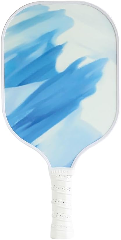 HELIOS Khione Pickleball Paddle - Noon | 8oz G2S Fiberglass Surface with 13mm Reactive Honeycomb Core | Lightweight Design for Beginners | AreaMax for Expanded Sweet Spot | USAP Approved