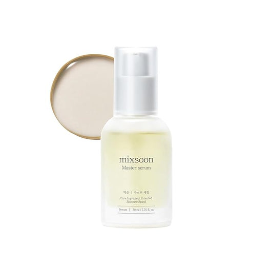 Master Serum Moisturizing Serum 3 Ingridients(ㅅ for Healthy Skin and Improve Skin Barrier | Cruelty Free Korean Glass Skincare (1.01 Fl Oz)