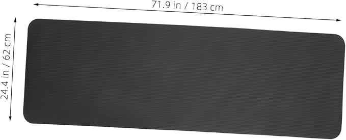 Home Fitness Equipment Treadmill Accessories Rubber Exercise Mat for Gym