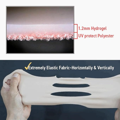 V-Protect Golf Patch – UV Protection, Hydration & Lifting Face Mask for Outdoor Sports | Korean Skincare Patch for Golf, Hiking, Tennis (Pink, G128649)