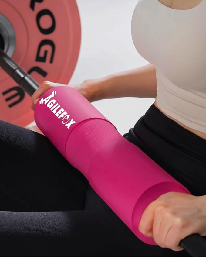 AGILEFOXX Barbell Pad - Squat Pad-Hip Thrust Foam Pad, Comfort & Safety for Strength Training