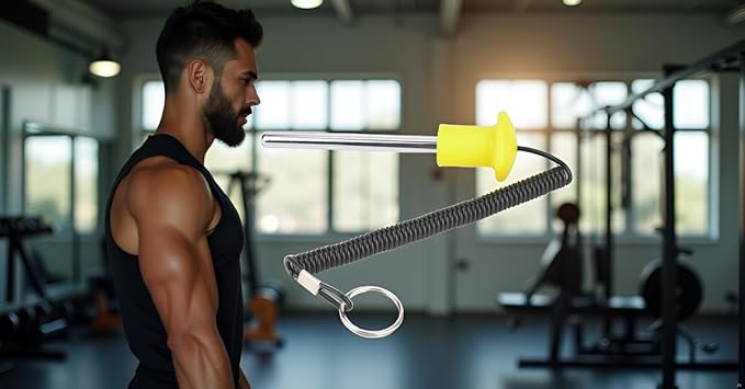 Alomejor Weight Stack Pin for Gym Equipment, Stainless Steel, Yellow