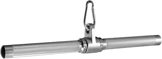 Cable Machine Attachment, lat pull down bar, Lightweigh Aluminum Tricep Straight Bar, V Bar, LAT Pulldown Attachments, gym attachments for cable machine, Accessories Load 1000lbs
