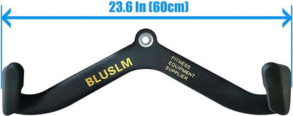 LAT Pull Down Bar for Cable Machine, LAT Pulldown Attachments T Bar V Bar Cable Attachment, Back Tricep Bar Strength Training Handle