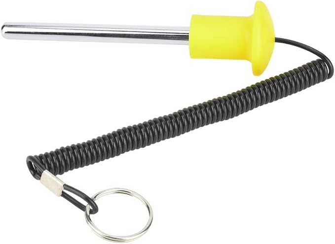 Alomejor Weight Stack Pin for Gym Equipment, Stainless Steel, Yellow